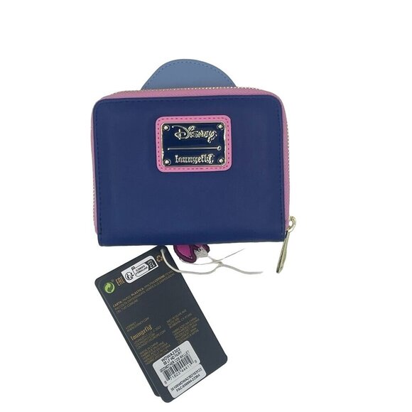 Loungefly Disney Princess Line Fairy Godmother Wallet Blue NWT - Picture 2 of 4